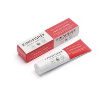 Dentifrice naturel Kingfisher au fenouil avec fluor | convient aux végétariens et végétaliens | Approuvé par la Fondation pour la santé bucco-dentaire | sans gluten et sans OGM | 1 tube de 100 ml