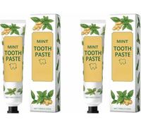 Dentifrice Original Gingembre & Menthe, Dentifrice Doux pour un Usage Quotidien, pour des dents propres et une sensation de fraîcheur, 100 g, Élimine les taches efficacement, Convient aux Adultes