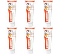 Dentifrice pour enfants Elmex, paquet de 6 (6 x 50 ml)