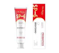 Dentifrice probiotique pour le nettoyage des dents et l'hygiène réduisant les taches, rafraîchissant et soignant les soins bucco-dentaires VZq103 (rouge, 16,8 x 5,5 cm)