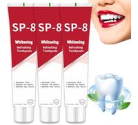 Dentifrice Probiotique SP-8, Dentifrice Ultra Blanchissant SP-8, Dentifrice Avec Haleine Fraîche, Dentifrice Nettoyant En Profondeur pour L'hygiène Bucco-Dentaire (3 Pièces)