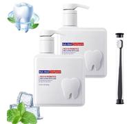 Dentifrice santé, Dentifrice blanchissant intensif, Dentifrices haleine fraîche et anti-taches, pour une haleine fraîche longue durée (2 pièce)