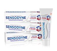 Dentifrice Sensodyne Sensibilit et blanchiment des gencives, pour dents sensibles et probl mes de gencives, 96 g (lot de 3)