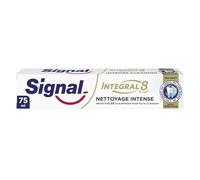 Dentifrice Signal Intégral 8 Prébiotique pour un Nettoyage Dentaire Intense | 75ml Renforce l'émail | Action protectrice | Hygiène Buccale Complète - Le Lot De 4