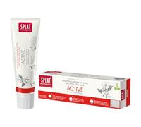 Dentifrice SPLAT Active 98% d’origine naturelle | Favorise des gencives saines & soin bucco-dentaire complet | Extraits bioactifs, Vegan, Sans gluten & SLES