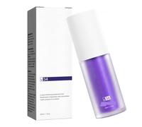 Dentifrice V34 À Teinte Violette - Réduit Les Taches Jaunes, Redonne de L'éclat Au Sourire, Doux for Les Dents et Les Gencives Sensibles, Rafraîchit L'haleine(3pcs)