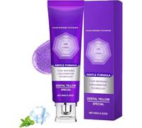 Dentifrice violet blanchissant dentifrice blanchissant violet blanchiment dentaire violet correcteur couleur pour dents jaunes élimine les taches et blanchit procure une haleine fraîche