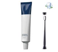 Dentifrice Zealburst, dentifrice sans fluor à base d'hydroxyapatite pour blanchir les dents et éliminer les taches avec de l'huile de noix de coco et du xylitol (1 Set)