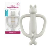 dentistar Aide dentition 2-en-1 - Anneau de dentition bébé - Blanc