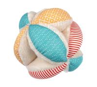 Dentistar Montessori Ballon de motricité - Balle pour développer la motricité Fine de bébé - Module de motricité aux différents Tissus permettant de stimuler Le Toucher