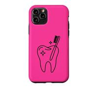 Dentiste Bureau Brosse à Dents Hygiéniste Dentaire Coque pour iPhone 11 Pro