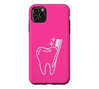 Dentiste Bureau Brosse à Dents Hygiéniste Dentaire Coque pour iPhone 11 Pro Max
