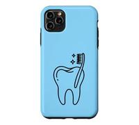 Dentiste Bureau Brosse à Dents Hygiéniste Dentaire Coque pour iPhone 11 Pro Max