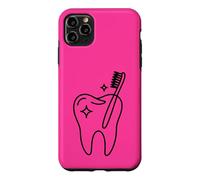 Dentiste Bureau Brosse à Dents Hygiéniste Dentaire Coque pour iPhone 11 Pro Max