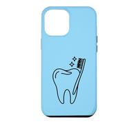 Dentiste Bureau Brosse à Dents Hygiéniste Dentaire Coque pour iPhone 12 Pro Max