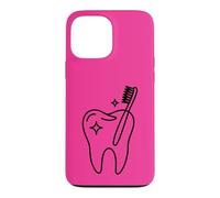 Dentiste Bureau Brosse à Dents Hygiéniste Dentaire Coque pour iPhone 13 Pro Max