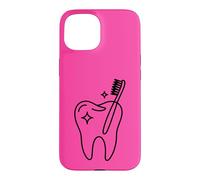 Dentiste Bureau Brosse à Dents Hygiéniste Dentaire Coque pour iPhone 15