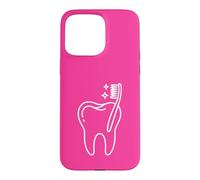 Dentiste Bureau Brosse à Dents Hygiéniste Dentaire Coque pour iPhone 15 Pro Max
