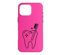 Dentiste Bureau Brosse à Dents Hygiéniste Dentaire Coque pour iPhone 16 Pro Max