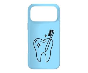 Dentiste Bureau Brosse à Dents Hygiéniste Dentaire Coque pour iPhone 17 Pro Max