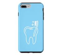 Dentiste Bureau Brosse à Dents Hygiéniste Dentaire Coque pour iPhone 7 Plus/8 Plus