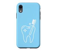 Dentiste Bureau Brosse à Dents Hygiéniste Dentaire Coque pour iPhone XR