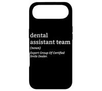 Dentiste certifié Smile Dealer drôle d'assistant Dentaire équipe Coque pour iPhone Air