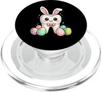 Dentiste de Lapin Mignon Printemps Pâques dentisterie PopSockets PopGrip pour MagSafe