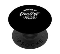 Dentiste propulsé par la Passion Driven by Purpose Profession PopSockets PopGrip Adhésif