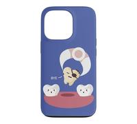 Dentisterie Drôle Pirate Dent Extraction Dent Humour Dentiste Coque pour iPhone 13 Pro