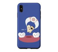 Dentisterie Drôle Pirate Dent Extraction Dent Humour Dentiste Coque pour iPhone XS Max
