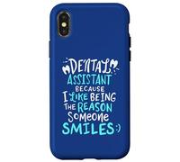 Dentisterie Soins Dentaires Et Expertise Dentaire Assistant Dentaire Coque pour iPhone X/XS