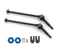 D'entraînement Arbre pour Traxxas pour Slash pour Rustler pour Hoss pour Stampede pour VXL 1/10 RC Voiture Mise Niveau : 2 Pièces d'arbre Transmission Arrière Acier pour 4x4 2 Roues Motrices