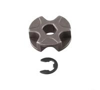 d'Entraînement pour Oregon 570964 Compatible CS1500 CS1400 Scie à pour chaîne Électrique Pièce de Rechange Métal pour durable 6 Dents Kit avec Clip