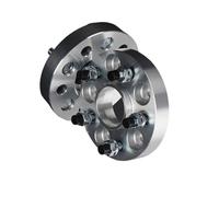D'entretoise Roue Entretoises Adaptateur d'entretoise roue aluminium PCD 5x114,3 15/20/25/30/35/40mm Hubcentric 67,1mm 5 écrous compatible avec voitures universelles POUR Kia(2pcs 35mm Silver)