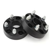 D'entretoise Roue Entretoises Adaptateurs conversion pour entretoises roue 15/20/25/30 mm pour PCD 5x130 à 5x100 5x114,3 5x112 5x120 5x108 5x139,7 pour Ford(2PCS 30mm Black)