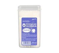 -dents Aromatisés | -dents à Double Embout pour Nettoyage des Dents,100 Pièces Soin Buccal Outil Arêtes de Poisson pour Femmes Hommes Adolescents Adultes Camping