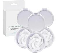 Dents ayyecoeeye, prothèse à boucle réglable, aligneurs de dents invisibles, prothèses en silicone ultra-minces et d'apparence naturelle pour hommes et femmes (3 PCS)