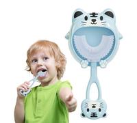 Dents de bébé entraînant une brosse à dents | Première brosse à dents pour bébé avec poignée facile | Jouets doux pour petits 2-12 mois | dentistes sans BPA résistant