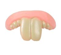 Dents de Chien Amusantes - en Silicone - Fausses Dents pour Chien - Fausses Dents pour Chiens - Créatives, Humoristiques et résistantes aux Larmes - Facile à appliquer - Costume pour