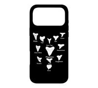 Dents de Requin Espèces Types de Requins Biologie Collecteur de Dents Coque pour iPhone 17 Pro Max