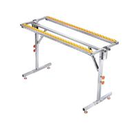 Dents De Scie En Acier Robuste, Banc De Travail Pliable D'une Capacité De 220 Lb, Chevalet De Support De Travail, Hauteur Réglable De 70 À 90 Cm, For Entrepôts, Usines Et Fermes