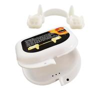 Dents de vampire d'Halloween - Dents artificielles pour cosplay, finition blanche naturelle, faciles à porter avec de la colle | Accessoires de costume d'horreur pour adultes pour mascarade, carnaval