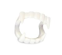 Dents de vampire en plastique Dracula dents Halloween Carnaval