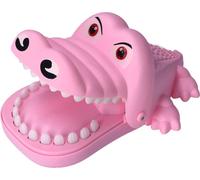 Dents dentiste jeu parent enfant interaction bouche mordre doigt avec musique claire (rose)