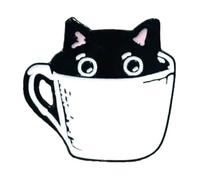 Dents saines - Jolie broche en forme de dent de roi et reine - Bijou tendance, Normale, Métal non précieux