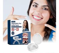 Dents Temporaires Parfaites, Dents Flexibles Ajustables, Clipsables Et Malleables Pour Un Beau Sourire