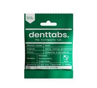 Denttabs Natural Toothpaste Tablets with Fluoride dentifrice au fluorure en comprimés Mint 125 p.