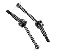 Denture Extérieure Lot De 2 Arbres Transmission CVD En Acier Avant Et Arrière Pour Tamiya TT02 TT01 TC01 1/10 RC Pièces Mise À Niveau Universelles(For TT01)