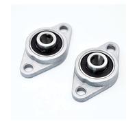 Denture Extérieure Lot De 2 Roulements À Palier Montés KP08 KP000 KP001 KP002 KP003 KFL 08 000 001 002 003 004 8 Mm 10 Mm 12 Mm 15 Mm 17 Mm 20 Mm(KFL08 8mm)